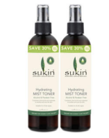 sukin 苏芊 纯天然保湿喷雾爽肤水 250ml*2