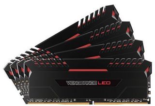 CORSAIR 美商海盗船 Vengeance 复仇者 LED  DDR4 3000 32GB(16Gx2条) 台式机内存 白光