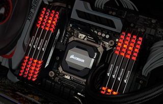 CORSAIR 美商海盗船 Vengeance 复仇者 LED  DDR4 3000 32GB(16Gx2条) 台式机内存 白光