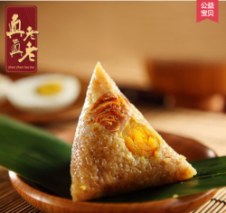 真真老老 愤怒的小鸟 哲学粽师礼盒 4盒装 16只粽子 1200g 