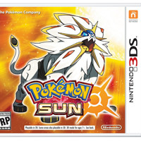 Pokemon 精灵宝可梦 太阳/月亮 3DS游戏