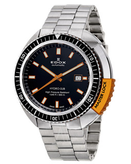 EDOX 依度 HYDRO-SUB系列 80301-3NOM-NIN 男款机械表