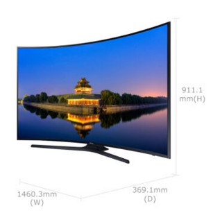 SAMSUNG 三星 UA65KU6880JXXZ 65英寸 4K 曲面 液晶电视 