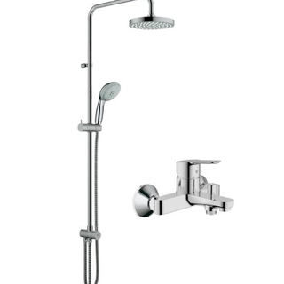 GROHE 高仪 天瀑系列花洒套装（200mm顶喷+手持花洒+浴缸龙头）