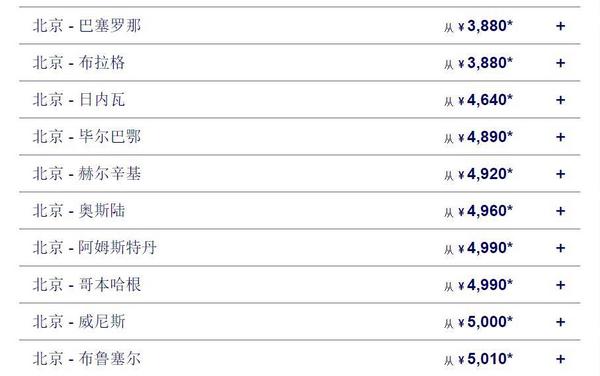 汉莎航空年度聚“惠“进行时 欧洲航线好价