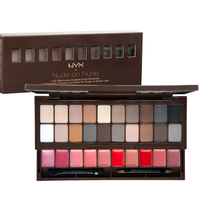NYX 裸妆大全彩盘 20色眼影+10色唇彩 51g