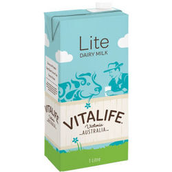 VITALIFE 低脂UHT牛奶 1L*12盒