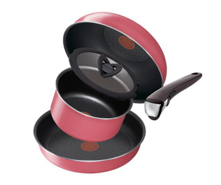 Tefal 特福 L04590 炒锅煎锅汤锅6件套 