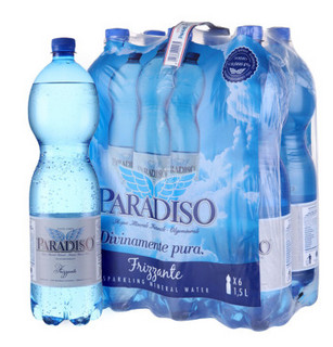 PARADISO 帕拉迪索 饮用天然矿泉水（充气型） 1.5L*6瓶