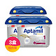 Aptamil 爱他美 白金版 奶粉1段 800g（0-6个月）*3罐