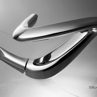 BRAVAT 贝朗 ZAHA 电子触控四水流龙头（Zaha Hadid扎哈.哈迪德团队作品）