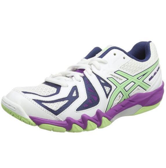 #本站首晒# 羽毛球场好伴侣——小白女鞋初开 Asics Gel-Blade 5 附尺码说明