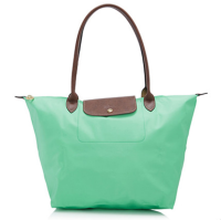  LONGCHAMP 珑骧 1899089590 女士折叠手提包  绿色 大号