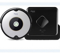 iRobot 智能擦地机器人 Braava380挚爱版+Roomba601智能扫地机器人