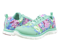 限尺码：Skechers 斯凯奇 Flex Appeal系列 Wildflowers 女款训练鞋