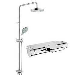 GROHE 高仪 高特朗2000 124214 恒温冷触瀑布出水龙头花洒套餐