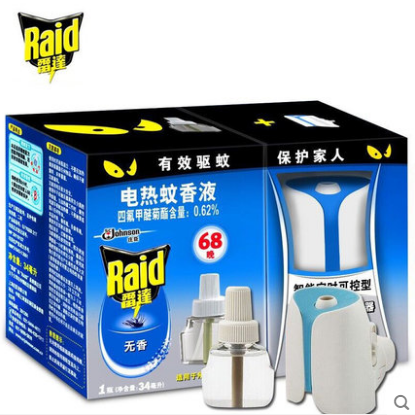 蚊虫大作战：Raid 雷达 电热驱蚊香液及其他防蚊产品 简评推荐