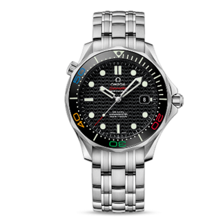OMEGA 欧米茄  海马系列 里约2016奥运限量版  522.30.41.20.01.001 男士机械腕表 