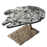BANDAI 万代 星球大战 1/144飞船拼装模型-千年隼号