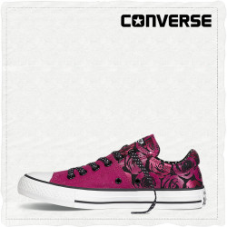 CONVERSE 匡威 All Star Madison Print 549743C 玫瑰花纹印花 女士帆布鞋