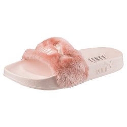 PUMA 彪马 FUR SLIDE BY FENTY  By Rihanna 女士毛绒拖鞋