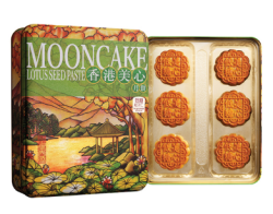 美心 低糖松子仁莲蓉月饼 中秋月饼礼盒装 90g*6个 *2