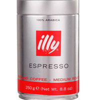 illy 意利 中度烘焙 浓缩咖啡粉 250g