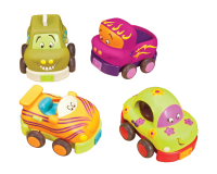 B.Toys 宝宝回力车卡通车4个装 1-4岁