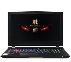 HASEE 神舟 战神 ZX7-SP5D1 15.6英寸游戏本（i5-6400、8GB、1TB、GTX 1060）