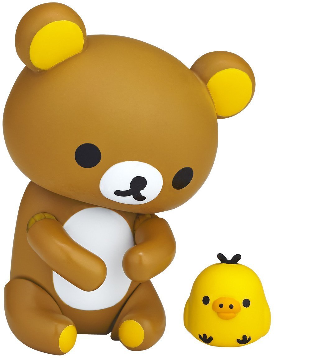 凑单品kaiyodo海洋堂rilakkuma轻松熊可动手办