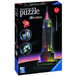 Ravensburger 睿思 12566 帝国大厦夜景版 3D立体拼图