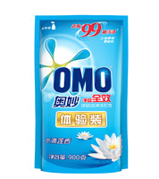 OMO 奥妙 净蓝全效 洗衣液 体验装900g*10件