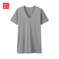 UNIQLO 优衣库 162848 AIRism 男装V领T恤(短袖)