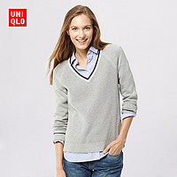 优衣库 UNIQLO 165901 女装棉混纺针织衫(长袖) 