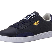 PUMA 彪马 SPORTSTYLE MATCH LO BASIC SPORTS WN'S-W 女子真皮休闲网球鞋 黑 37.5码 US7