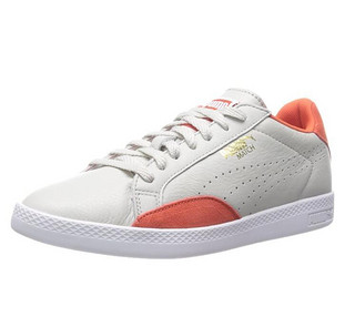 PUMA 彪马 SPORTSTYLE MATCH LO BASIC SPORTS WN'S-W 女子真皮休闲网球鞋 黑 37.5码 US7