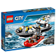 LEGO 乐高 CITY 城市系列 60129 警用巡逻艇