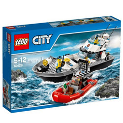 LEGO 乐高 CITY 城市系列 60129 警用巡逻艇