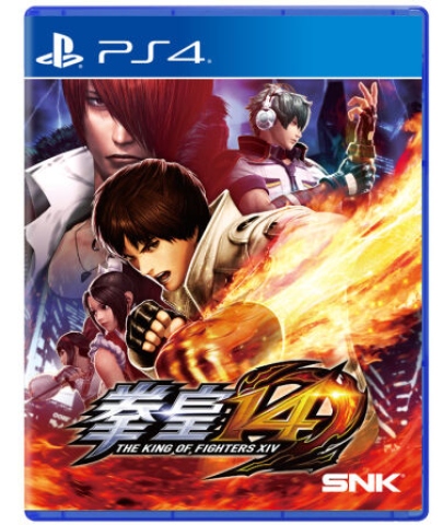 《拳皇14》 ps4国行版 游戏光盘