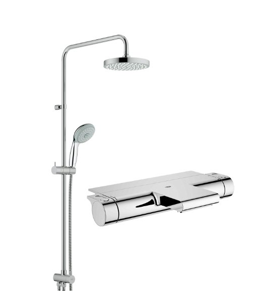 grohe 高仪 高特朗2000 124214 恒温冷触花洒套餐