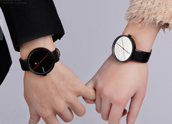 用时间来记录爱情bergmann贝格曼红点奖009情侣时装腕表