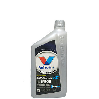 Valvoline 胜牌 SYN POWER 星皇全合成机油SN 5W-30 946ml*5 MST版