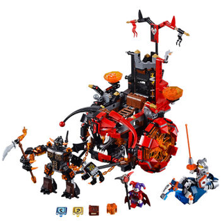 LEGO 乐高 Nexo骑士系列 70316 小丑的巨轮炎魔碉堡