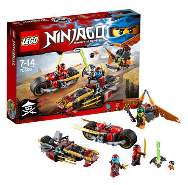 lego乐高70600幻影忍者系列双忍出击70601飞鲨战斗机