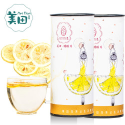 美田 蜂蜜冻干柠檬片40g罐装