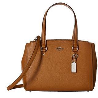 COACH 蔻驰 Crossgrain Mini Carryall 女士双拉链手提包
