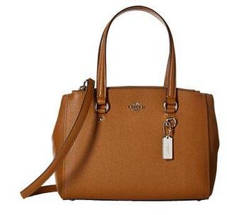  COACH 蔻驰 Crossgrain Mini Carryall 女士双拉链手提包