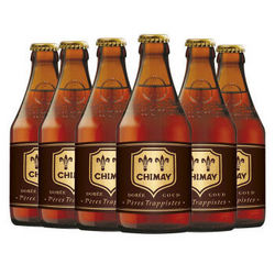 CHIMAY 智美 黄帽啤酒 330ml*6瓶*2件