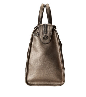 COACH 寇驰 Metallic Leather Elvated Rhyder 33 女士手提包