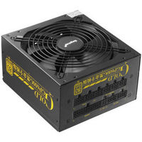 鑫谷（Segotep）额定500W GP600G黑金全模组电源（金牌认证/全模组扁平线材/宽幅输入/LLC白金架构）